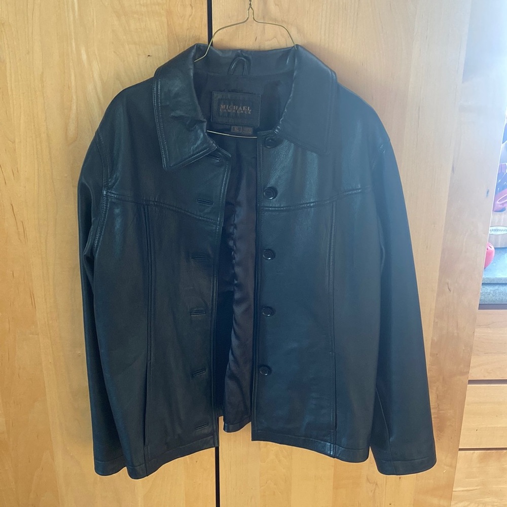 Womens leather jacket